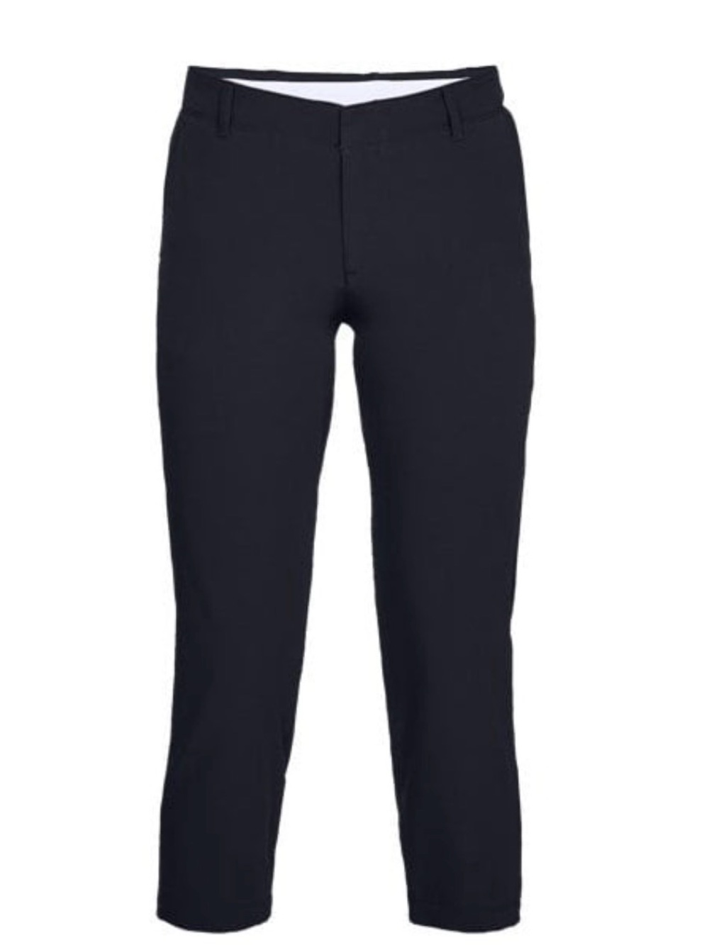 NWT UNDER ARMOUR Womens Links Capri Pants - Black Size 4